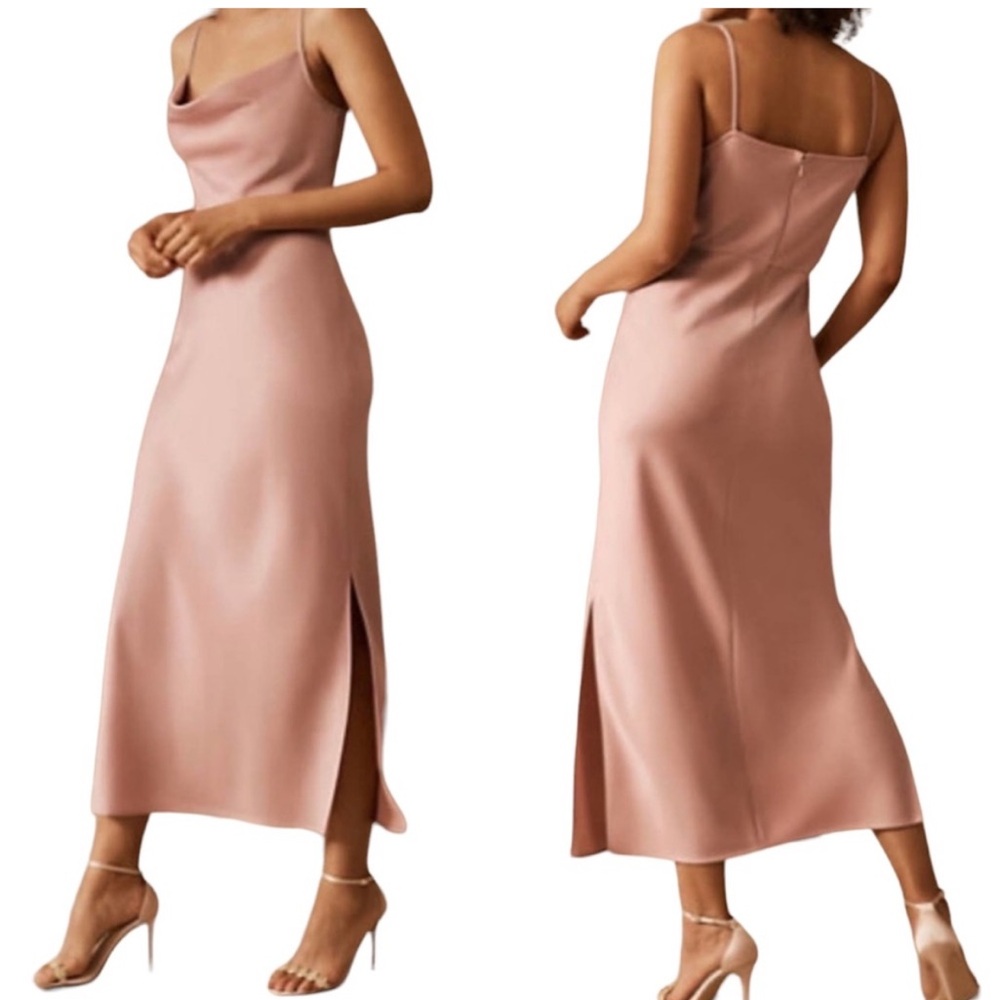 Sachin & Babi Dusty Rose Slip dress